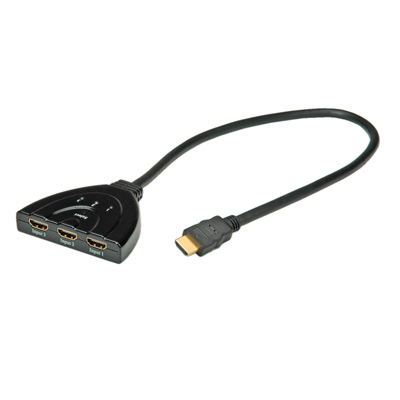VALUE HDMI превключвател, 3-портов