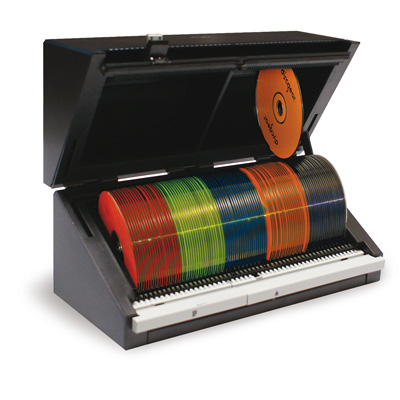 DISCGEAR DVD & CD Storage, Automatic, Elegant, for 100 CDs