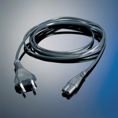 ROLINE захранващ кабел за лаптоп, 2-пинов, черен, 1.8 м
