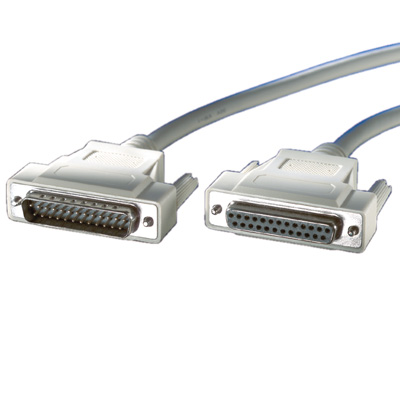 Паралелен удължителен кабел, D25 M/F, 3.0 м, 25 проводника, IEEE-1284