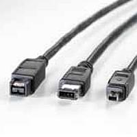 IEEE 1394b, 800 Mbps кабел, 4/9-pin, 1.8 м, черен цвят