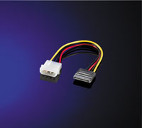 SATA захранващ кабел (SATA 15-Pin към захранване)