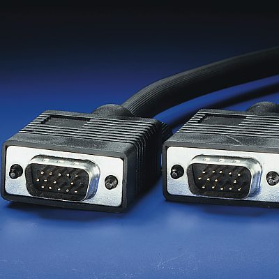 VGA кабел HD15 M/M, 10.0 м, Quality