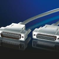 IEEE-1284 удължителен кабел, D25 M/F, 3.0 м, 25 проводника