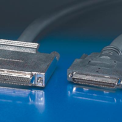 SCSI LVD160 кабел, DB68.0 мini M / VHD68 M, 1.8 м