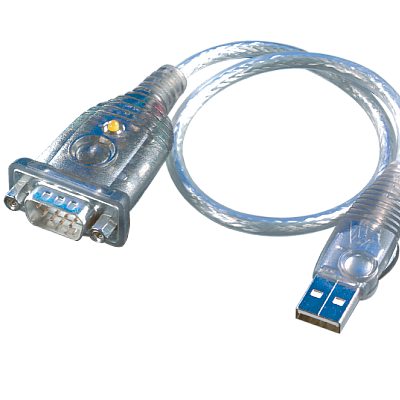 USB към DB-9 Male, Serial конвертиращ кабел, 30 см