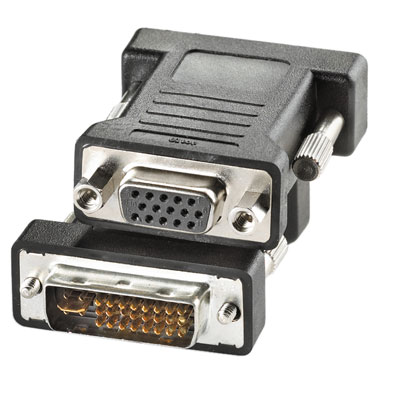 DVI / VGA адаптер, DVI M / HD15 F
