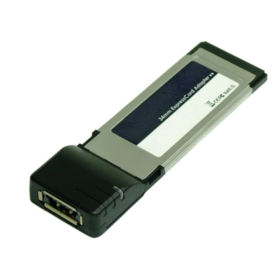ROLINE ExpressCard/34 адаптер, 1x eSATAp+USB