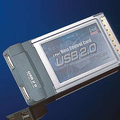 2-портов USB 2.0 CardBus адаптер
