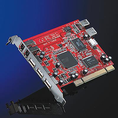 4 + 3, Combo PCI адаптер, 3 + 1х USB 2.0, 2 + 1х IEEE1394a