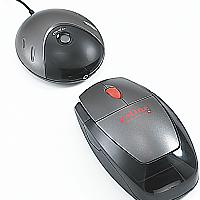 Мишка, 2 бутона, scroll wheel, PS2, безжична