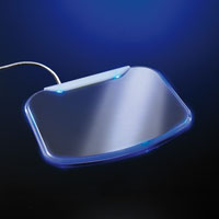 Подложка за мишка с USB хъб и светодиодна подсветка