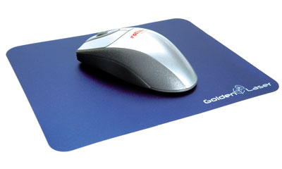 Laser Mouse Pad, blue