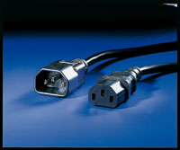 ROLINE кабел за захранване на монитор, черен цвят, 1.8 м