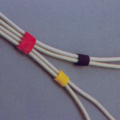 Ленти за прихващане на кабел, 10 бр, 5 цвята, CC-320