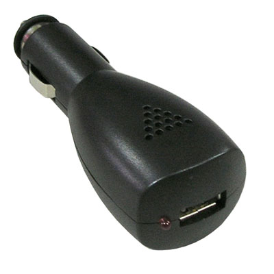 VALUE Single USB Car Charger, black