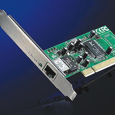 Gigabit PCI мрежова карта, RA-1000T32, 10/100/1000 Mbps, 1x RJ-45, 32bit