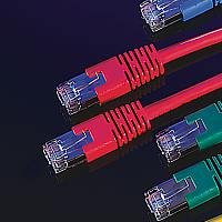 FTP Patch кабел Cat.5e, 1.0 м, AWG26, червен цвят