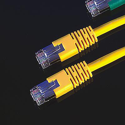 FTP Patch кабел Cat.5e, 1.0 м, AWG26, жълт цвят