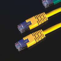 FTP Patch кабел Cat.5e, 3.0 м, AWG26, жълт цвят
