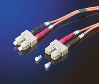 Fiber Patch кабел, 1.0 м, тип SC/SC, Duplex, Multimode 62, 5/125µm