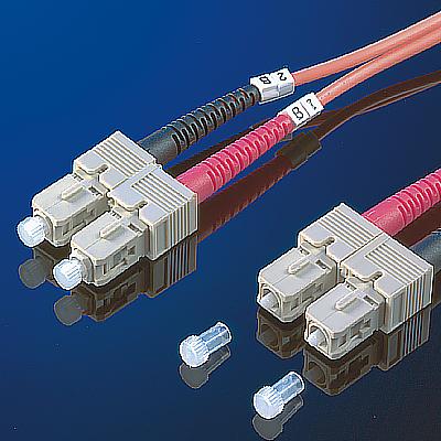 Fiber Patch кабел, 2.0 м, тип SC/SC, Duplex, Multimode 62, 5/125µm