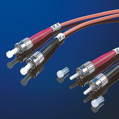 Fiber Patch кабел, 2.0 м, тип ST/ST, Duplex, Multimode 62, 5/125µm