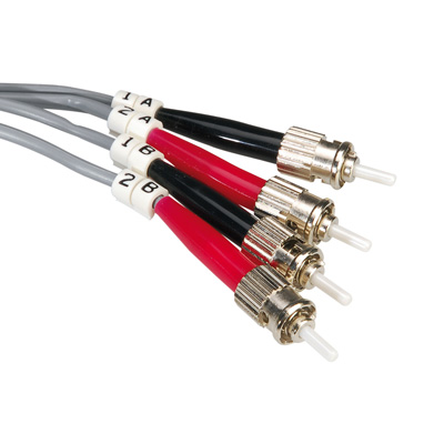 Fiber Patch кабел, 3.0 м, тип ST/ST, Duplex, Multimode 50/125µm