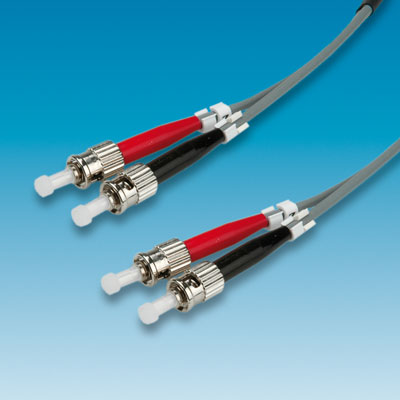 Fiber Patch кабел, 5.0 м, тип ST/ST, Duplex, Multimode 50/125µm