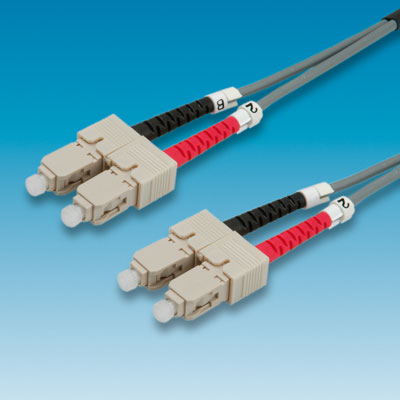 Fiber Patch кабел, 2.0 м, тип SC/SC, Duplex, Multimode, 50/125µm