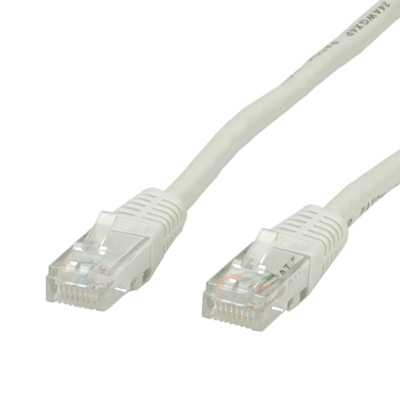 VALUE UTP Patch кабел Cat.5e, 1.0 м, AWG24, сив цвят